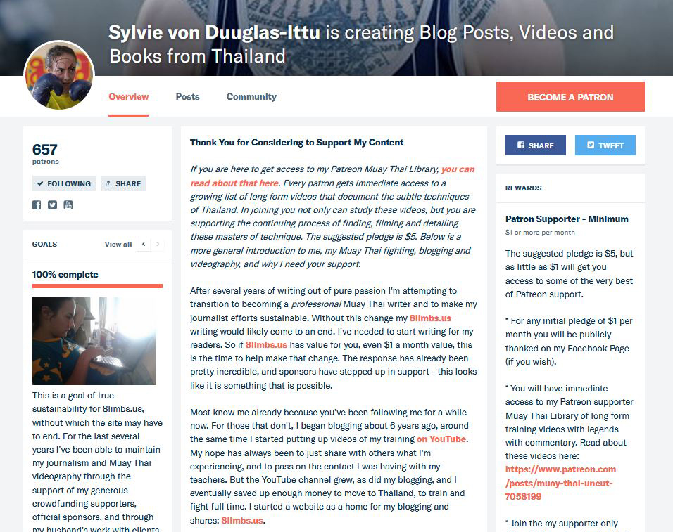 Sylvie von Duuglas-Ittu's Patreon Page